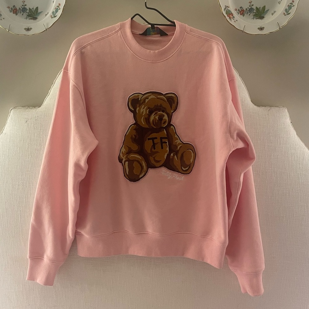 Teddy Fresh Crewneck Teddy Bear Patch Unisex